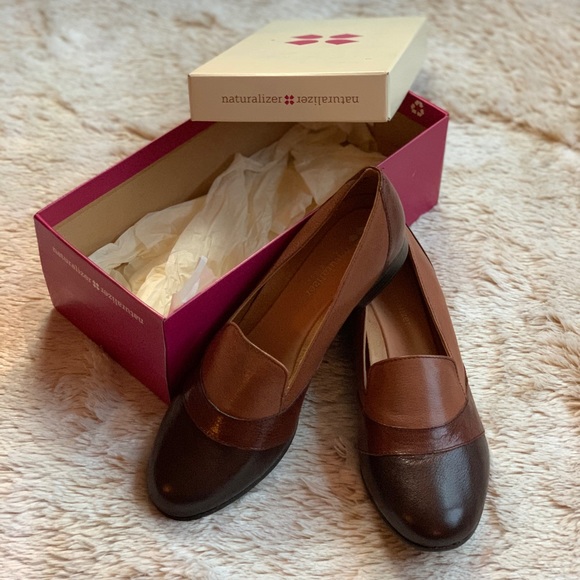 Naturalizer Shoes - Naturalizer 9.5 Brown Never Worn Dress Shoes